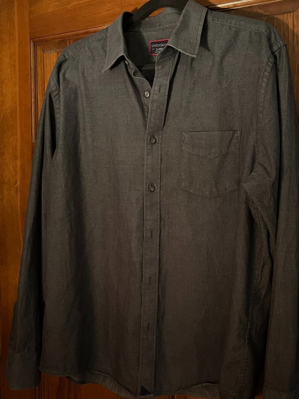 Men's UNTUCKit Long Sleeve Shirt - size XL
